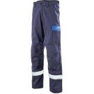 PANTALON MULTIRISQUE BICOLORE MARINE/BUGATTI