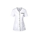 BLOUSE DE TRAVAIL FEMME ELLA BLANC/ANTHRACITE