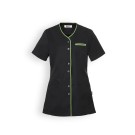 BLOUSE DE TRAVAIL FEMME ELLA ANTHRACITE/VERT POMME