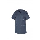 BLOUSE PROFESSIONNELLE FEMME AURORE GRIS CONVOY 