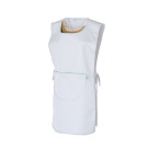 CHASUBLE PROFESSIONNEL FEMME CELESTE BLANC