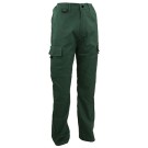 PANTALON DE TRAVAIL HOMME/FEMME BATTLE DRESS 100 % COTON VERT US