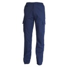 PANTALON DE TRAVAIL HOMME/FEMME BATTLE DRESS COTON/POLYESTER NAVY