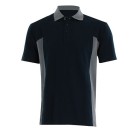 POLO DE TRAVAIL HOMME PRISMIK BLEU NAVY/GRIS ACIER 