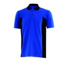 POLO DE TRAVAIL HOMME PRISMIK BLEU ROYAL/NOIR