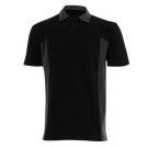 POLO DE TRAVAIL HOMME PRISMIK NOIR/GRIS CHARCOAL