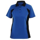 POLO DE TRAVAIL FEMMME PRISMIK BLEU ROYAL/NOIR 