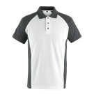 POLO BOTTROP BLANC/ANTHRACITE FONCE T.4XL