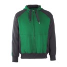 SWEAT DE TRAVAIL WIESBADEN VERT BOUTEILLE/NOIR T.4XL