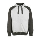 SWEAT DE TRAVAIL WIESBADEN BLANC/ANTHRACITE FONCE