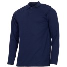 POLO CORDOBA DOUBLE FACE MANCHES LONGUES MARINE