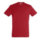 T-SHIRT DE TRAVAIL MANCHES COURTES 150 G ROUGE