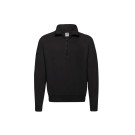 SWEAT DE TRAVAIL COL ZIPPE NOIR T. 3XL