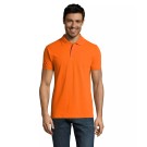 POLO HOMME MANCHES COURTES ORANGE T.3XL 