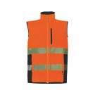 GILET HAUTE VISIBILITÉ REVERSIBLE NEPAL ORANGE FLUO