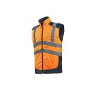 GILET CHAUD HAUTE VISIBILITÉ BURTON ORANGE FLUO