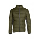 DOUDOUNE CHAUDE HOMME BOSTON OLIVE/NOIR