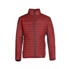 DOUDOUNE CHAUDE HOMME BOSTON ROUGE BRIQUE/NOIR