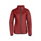 DOUDOUNE CHAUDE FEMME BOSTON ROUGE BRIQUE/NOIR