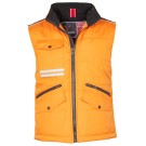 GILET CHAUD DE TRAVAIL HOMME/FEMME MIG 2.0 ORANGE/NOIR