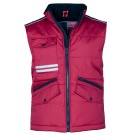 GILET CHAUD DE TRAVAIL HOMME/FEMME MIG 2.0 BORDEAUX/NOIR