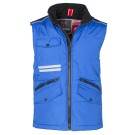 GILET CHAUD DE TRAVAIL HOMME/FEMME MIG 2.0 BLEU ROI/NOIR