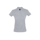 POLO FEMME MANCHES COURTES GRIS CHINE T.3XL