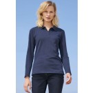 POLO FEMME MANCHES LONGUES FRENCH NAVY 