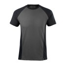 TEE-SHIRT DE TRAVAIL POSTDAM ANTHRACITE FONCE/NOIR T.3XL