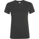T-SHIRT FEMME MC GRIS FONCÉ
