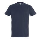 T-SHIRT DE TRAVAIL MANCHES COURTES 190 G MARINE T.5XL 