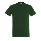 T-SHIRT DE TRAVAIL MANCHES COURTES 190 G VERT BOUTEILLE T. 5XL