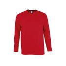 T-SHIRT DE TRAVAIL MANCHES LONGUES 150 G ROUGE