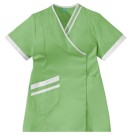 TUNIQUE PROFESSIONNELLE FEMME LILEE VERT/BLANC 