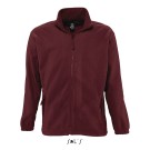 VESTE POLAIRE DE TRAVAIL HOMME BORDEAUX T.5XL