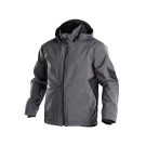 VESTE SOFTSHELL IMPERMEABLE HOMME GRAVITY GRIS/NOIR