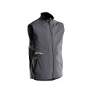 GILET POLAIRE HOMME/FEMME BI FUSION GRIS/NOIR 