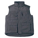 GILET POLAIRE HOMME/FEMME MULTIPOCHES EXPERT PRO DARK GREY