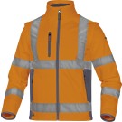 VESTE SOFTSHELL RÉFLÉCHISSANTE MOONLIGHT ORANGE FLUO