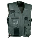 GILET DE TRAVAIL/BODYWARMER HOMME/FEMME EXPERT ANTRACITE