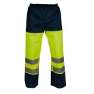 PANTALON DE PLUIE RÉFLÉCHISSANT MICHEL JAUNE FLUO/MARINE