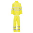 ENSEMBLE DE PLUIE HAUTE-VISIBILITE RAINSET JAUNE FLUO