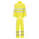 ENSEMBLE DE PLUIE HAUTE-VISIBILITE RAINSET JAUNE FLUO