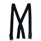 BRETELLES POUR PANTALON DE PLUIE RÉFLÉCHISSANT MICHEL NOIR