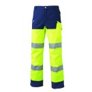 PANTALON RÉFLÉCHISSANT LIGHT VERY LIGHT JAUNE FLUO/MARINE