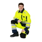 PANTALON RÉFLÉCHISSANT HOMME/FEMME ROADY EJ 75 CM JAUNE FLUO/MARINE