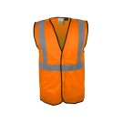 GILET HAUTE VISIBILITÉ CLASSE II ORANGE FLUO T. 5XL