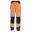 PANTALON RÉFLÉCHISSANT HOMME/FEMME FLUO TECH ORANGE FLUO/CHARCOAL