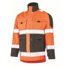 BLOUSON HAUTE VISIBILITÉ FLUO TECH ORANGE FLUO/CHARCOAL