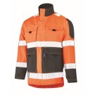 BLOUSON HAUTE VISIBILITÉ FLUO TECH ORANGE FLUO/CHARCOAL T.7